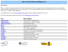 Tablet Screenshot of lijst.wirelessleiden.nl